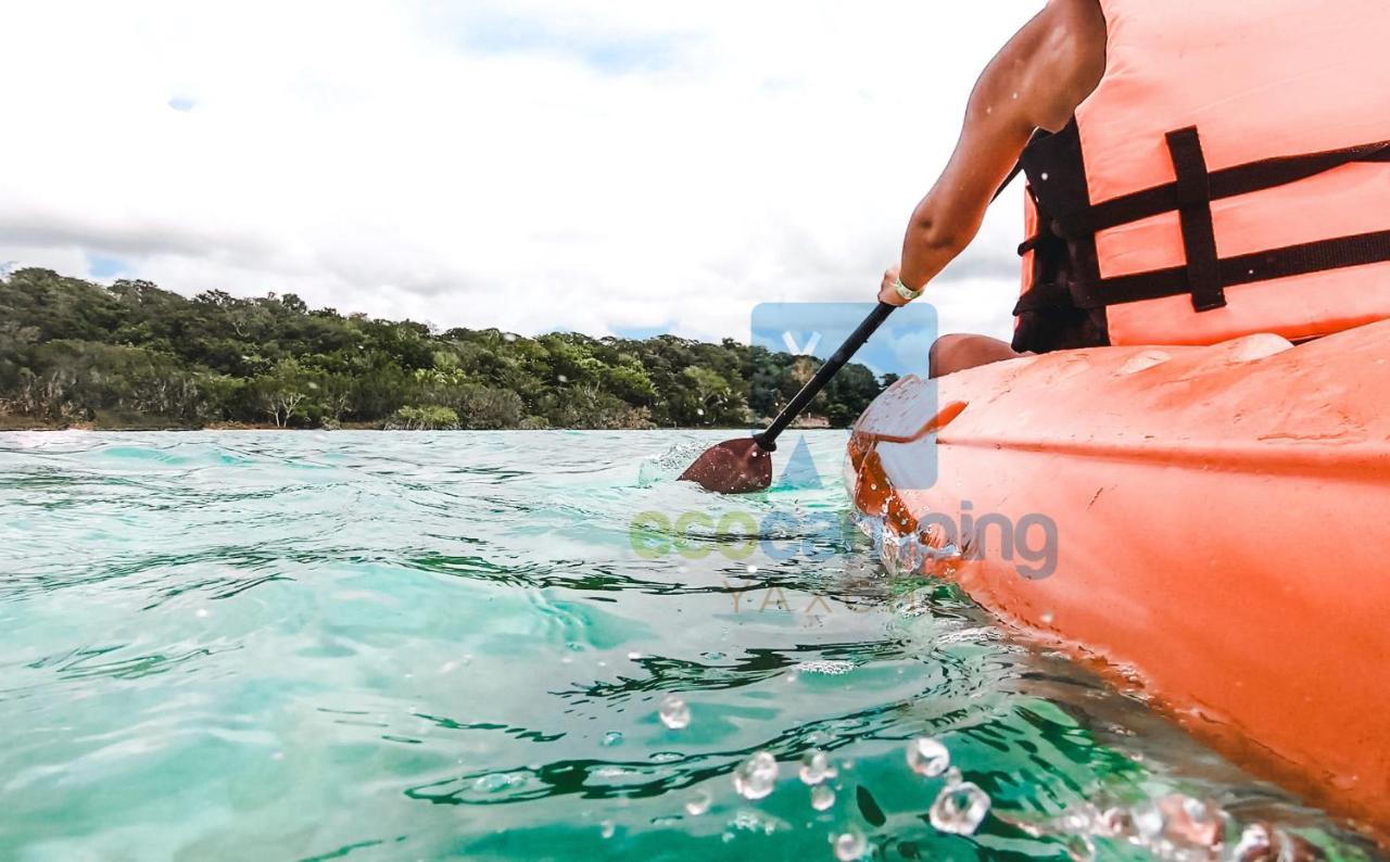 Ecocamping Yaxche Bacalar Eksteriør billede