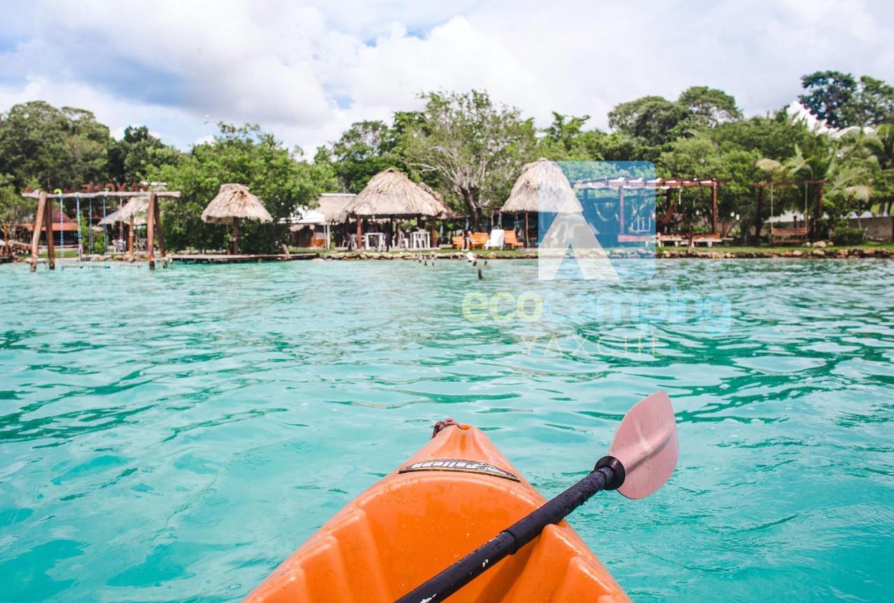 Ecocamping Yaxche Bacalar Eksteriør billede
