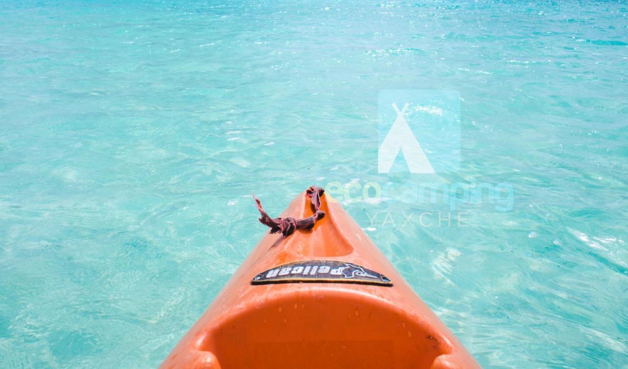Ecocamping Yaxche Bacalar Eksteriør billede