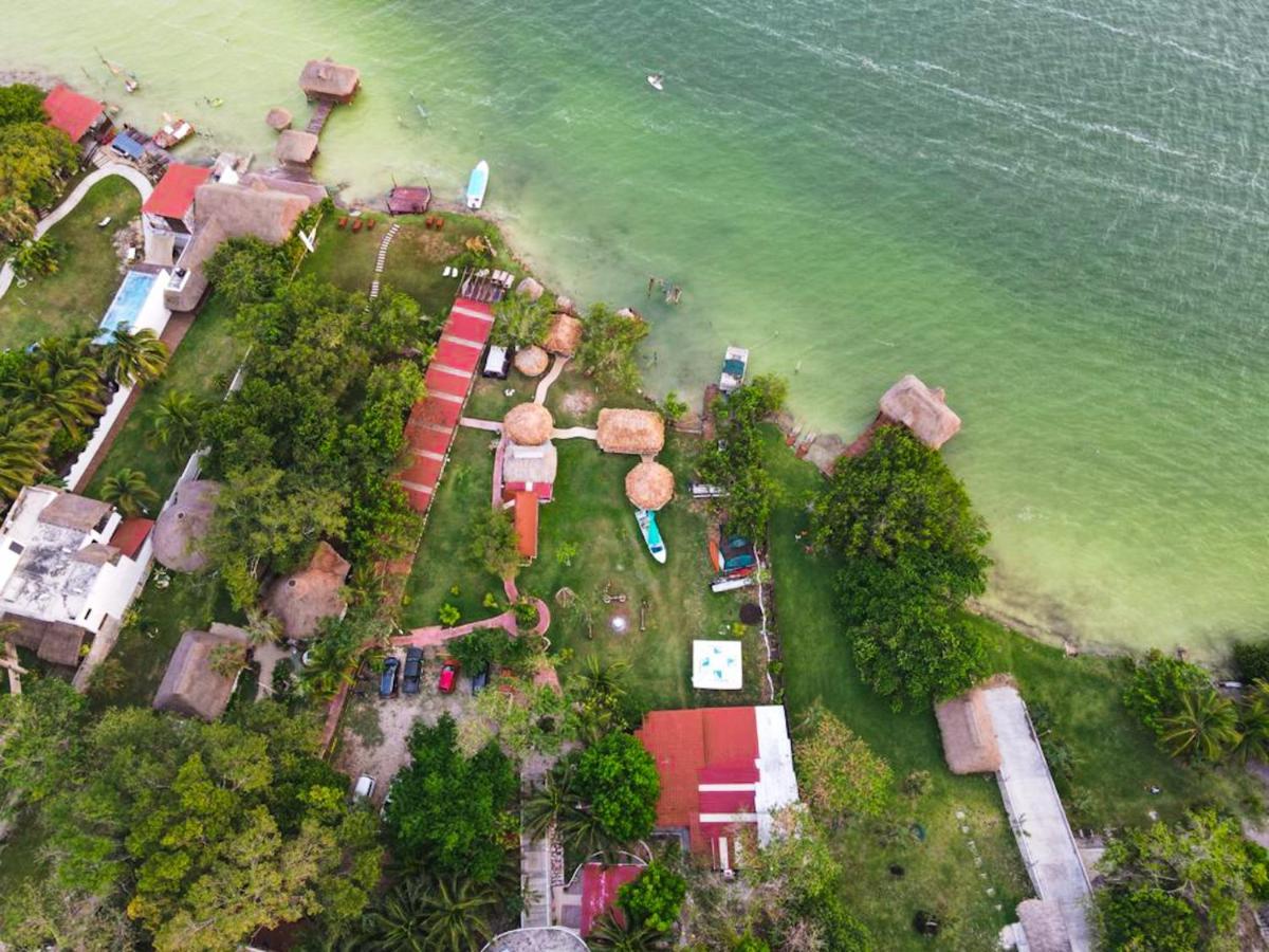 Ecocamping Yaxche Bacalar Eksteriør billede