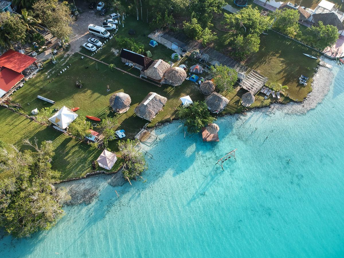 Ecocamping Yaxche Bacalar Eksteriør billede
